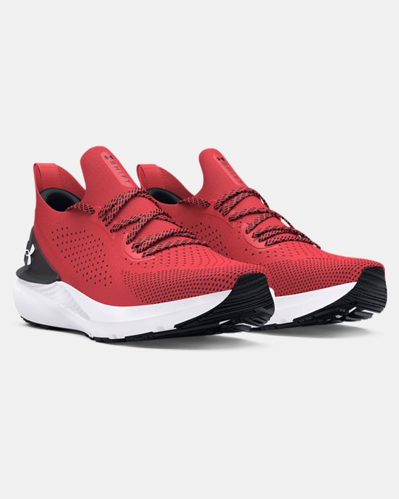 Men's UA Shift Running Shoes, Red, pdpMainDesktop image number 3